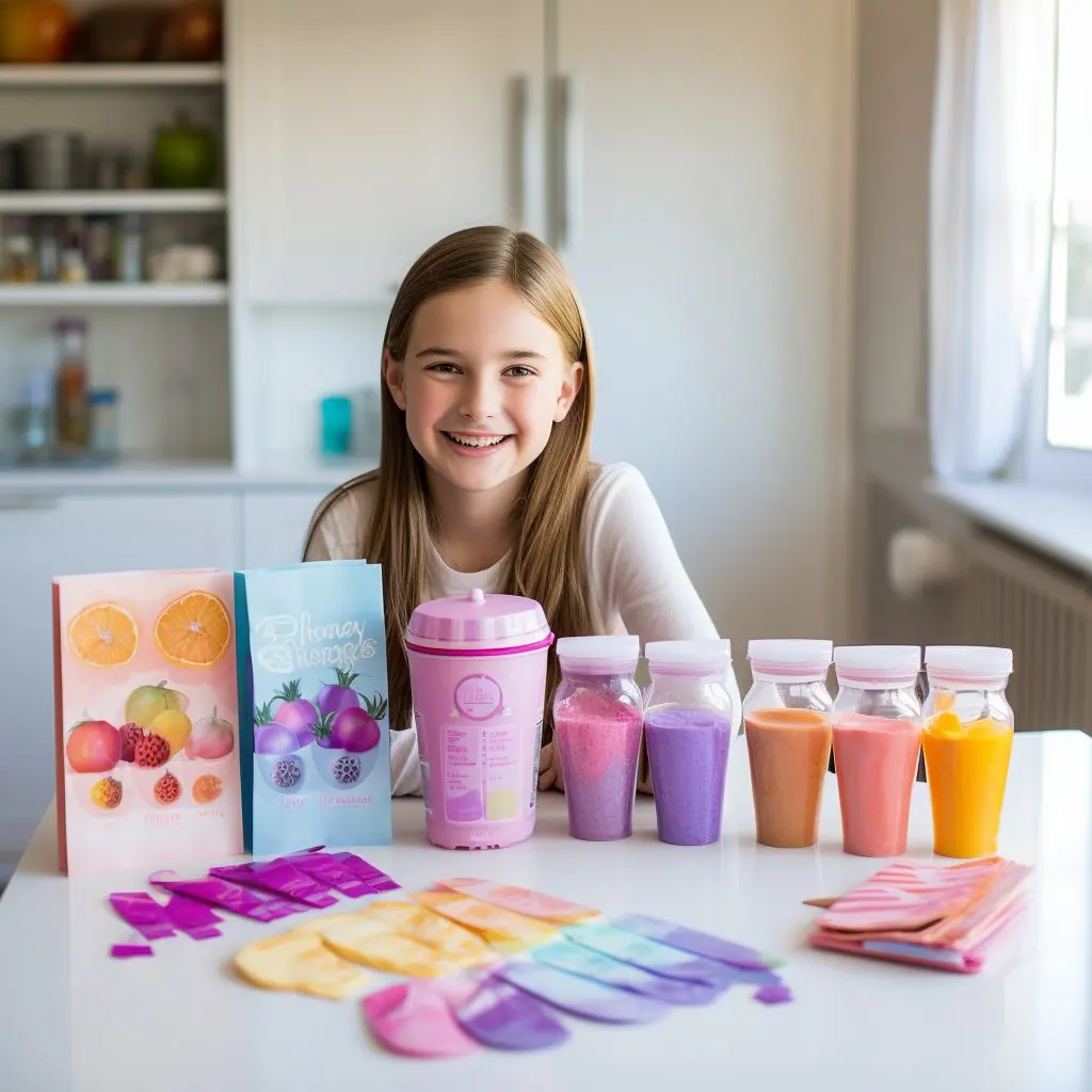 Что можно подарить на Новый Год девочке 10 лет 31 fruit smoothie making kit for 10 year old girls