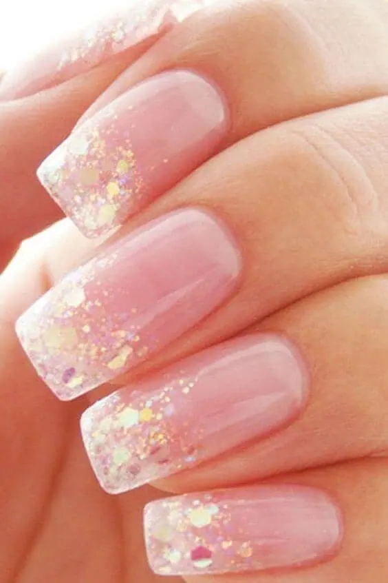 Детский розовый маникюр 17 06 creative nail color idea thecuddl