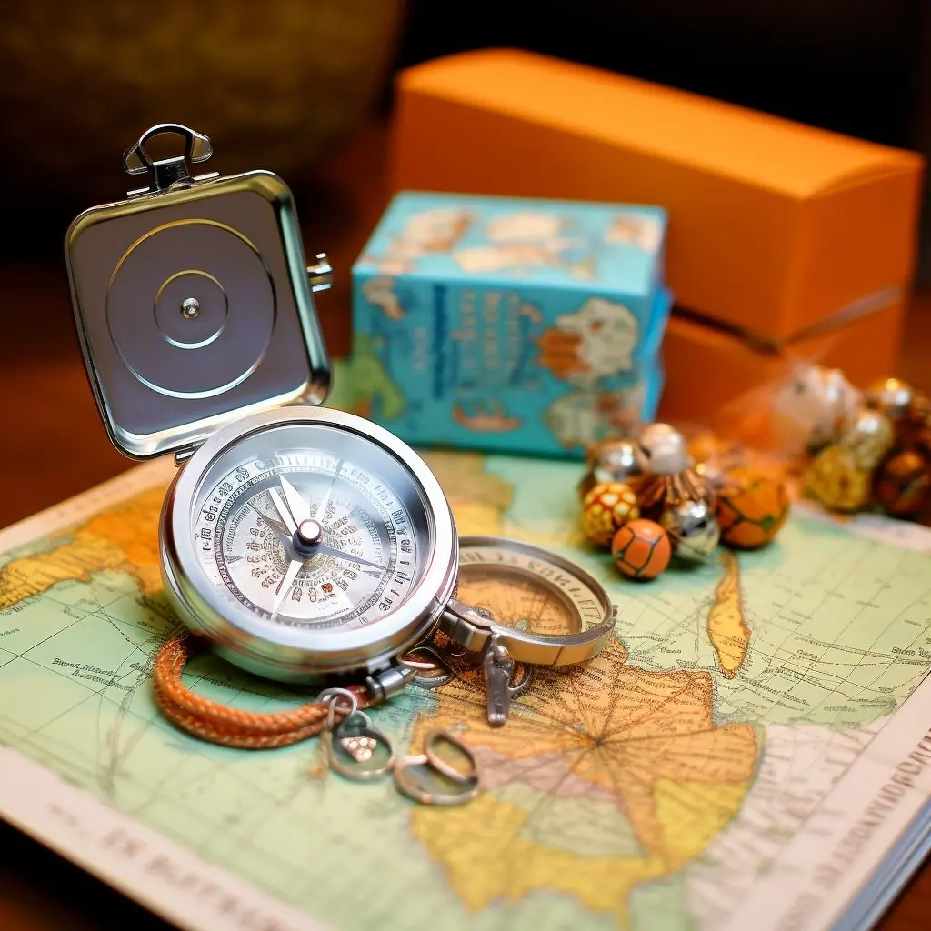 Что можно подарить на Новый Год девочке 10 лет 33 compass and map for little travelers for a 10 year o