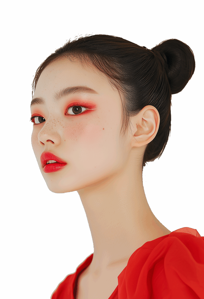 young korean 15 years old girl with red eyeshadow c0b21d1a 219c 4bc2 8bca dbd86d22db31 2